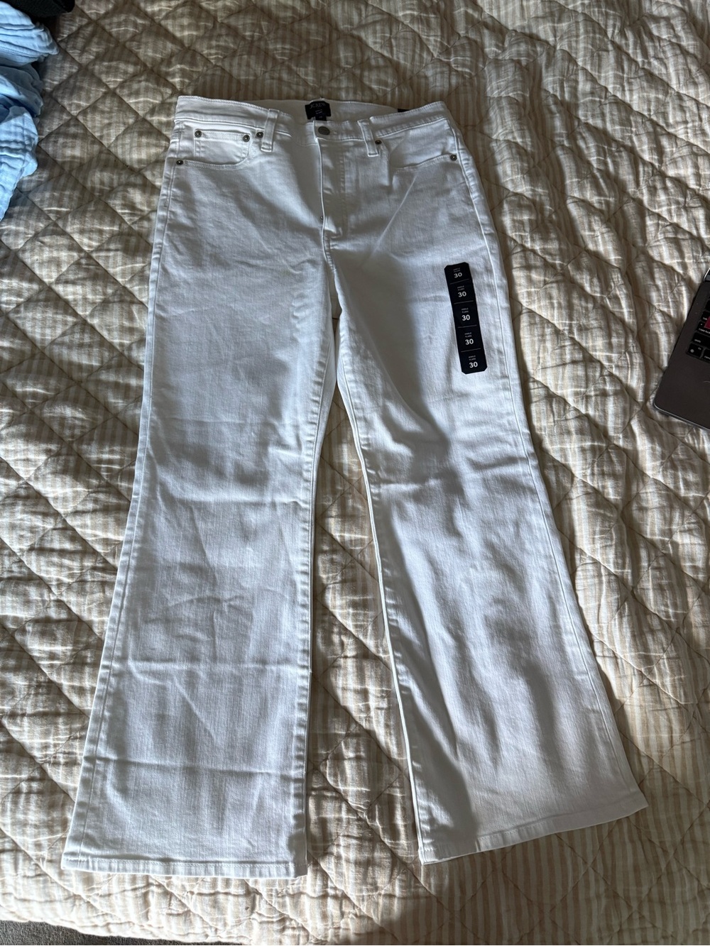 (NWT) J.Crew Ankle Flare Jeans size 30
